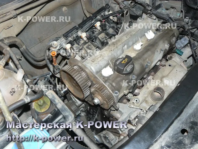 Skoda yeti замена грм