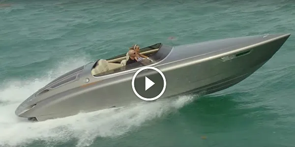 Porsche speed boat
