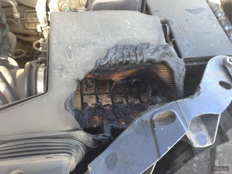 Дым из под капота ford c-max